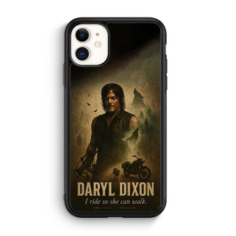 Daryl Dixon Rider Survivor Lone Wolf iPhone 11 Case