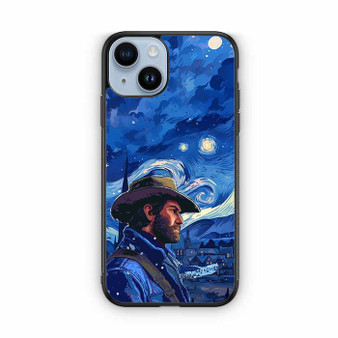 Red Dead Redemption II Arthur Starry Night iPhone 14 Case