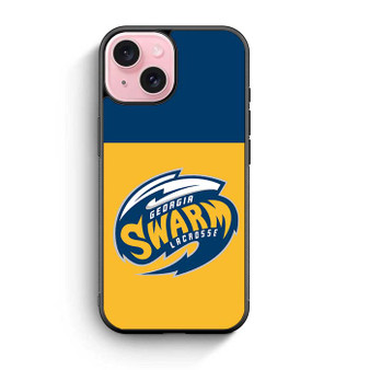 Lacrosse Georgia Swarm iPhone 15 Case