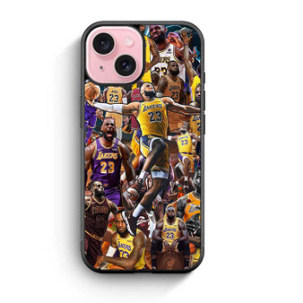 Lebron Lakers 23 iPhone 15 Case