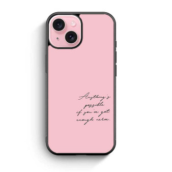 Quote by Sofia Coppola iPhone 15 Case