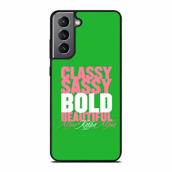 Alpha Kappa Classy Sassy Samsung Galaxy S21 Case