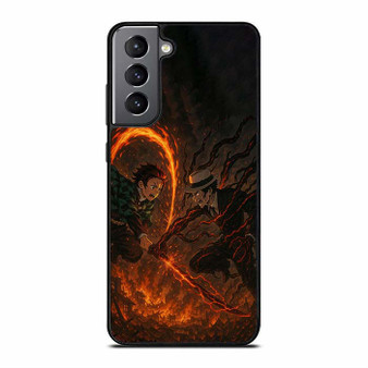 Demon Slayer Tanjiro vs Muzan Samsung Galaxy S21 Case