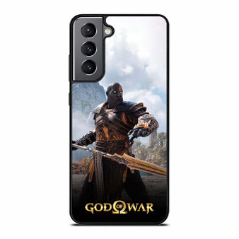 God of War Golden Kratos Spear Samsung Galaxy S21 Case