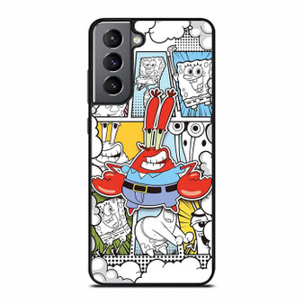 SpongeBob Squarepants Mr Krabs Samsung Galaxy S21 Case