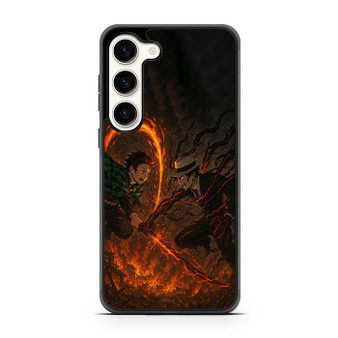Demon Slayer Tanjiro vs Muzan Samsung Galaxy S23 Case