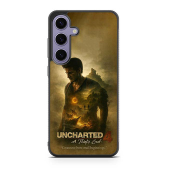Uncharted 4 Ruins Brotherhood and a Thiefs Legacy Samsung Galaxy S24 Case