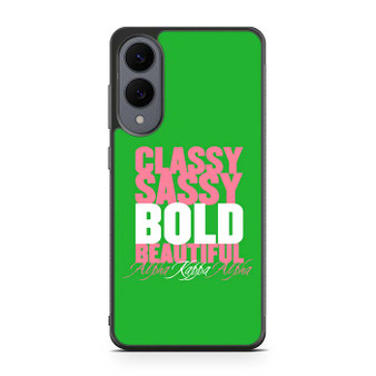 Alpha Kappa Classy Sassy Samsung Galaxy S25 Edge Case