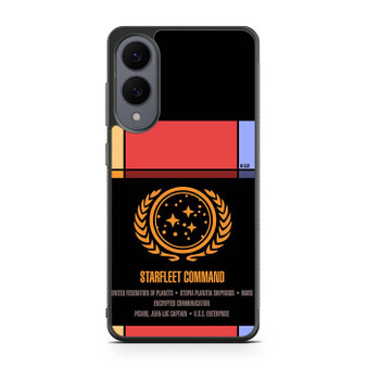 Starfleet commander star trek Samsung Galaxy S25 Edge Case