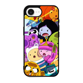 Adventure time character on a glass iPhone 17e Case