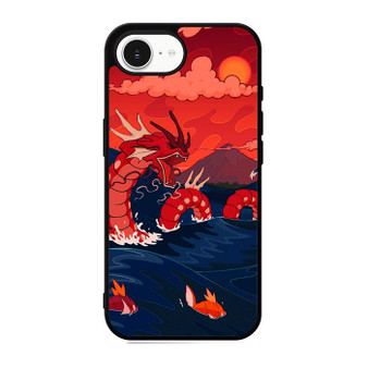 Pokemon red gyrados great wave iPhone 17e Case