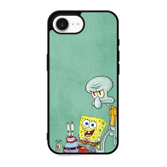 Spongebob Mr Krab Squidward and Plankton iPhone 17e Case