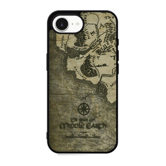 The lord of the rings middle earth map ASCK iPhone 17e Case