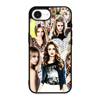 Cara Delevingne Collage iPhone 17e Case
