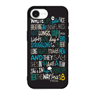 Ed Sheeran Quotes 3 iPhone 17e Case