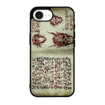 Evil Dead in Book of the dead iPhone 17e Case