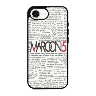 Marron 5 Lyrics iPhone 17e Case
