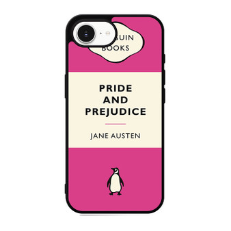 pride and prejudice penguin Book pink iPhone 17e Case