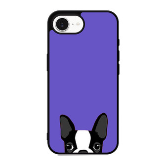 Purple Boston Terrier iPhone 17e Case