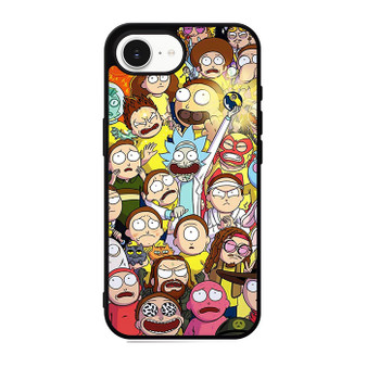 Rick and Morty Collage iPhone 17e Case
