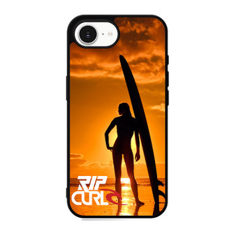 Rip Curl Sunset Surfing Girl iPhone 17e Case
