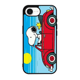 Snoopy in Car iPhone 17e Case
