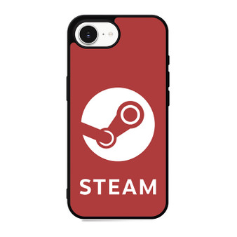 Steam Logo Red iPhone 17e Case