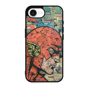The Flash Comic Pattern iPhone 17e Case
