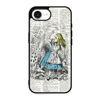 vintage book alice iPhone 17e Case