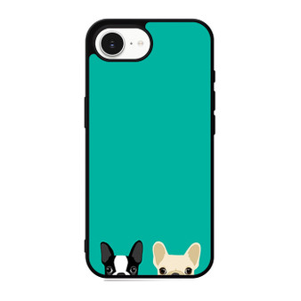 Watching Boston Terrier & French Bulldog iPhone 17e Case