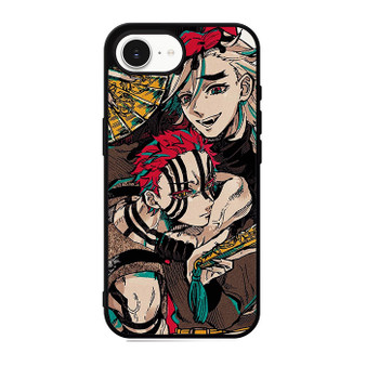 Demon Slayer Doma and Akaza iPhone 17e Case