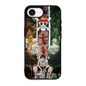 One Piece Luffy Zoro Sanji iPhone 17e Case