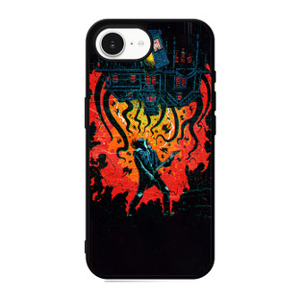 Stranger Things Eddie Munson Playing Guitar iPhone 17e Case