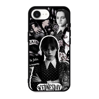 Wednesday The Addams Familly Collage iPhone 17e Case