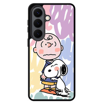 Charlie And Snoopy Hugging Samsung Galaxy S26 Series Case