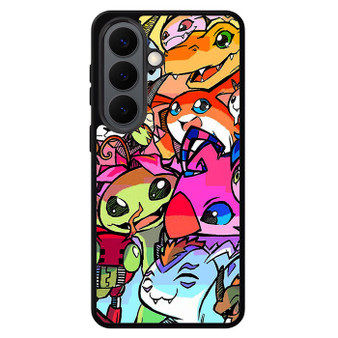 Digimon cute collage Samsung Galaxy S26 Series Case