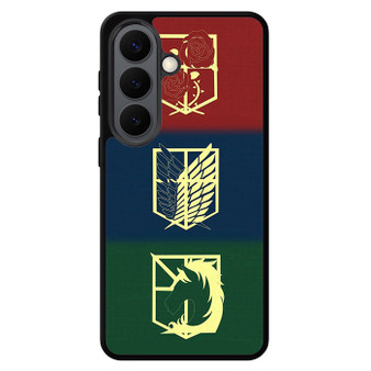 Attack on Titan logos Samsung Galaxy S26 Series Case