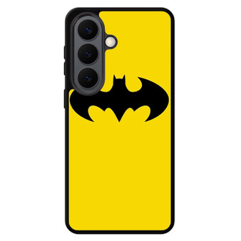 Batman Logo in Yellow Samsung Galaxy S26 Series Case
