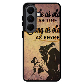 Beauty And The Beast Quotes Samsung Galaxy S26 Series Case