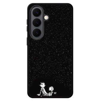 Calvin and Hobbes Under The Night Sky Samsung Galaxy S26 Series Case