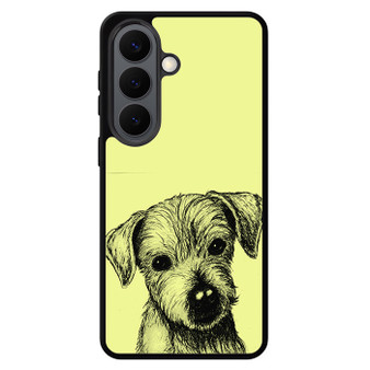 cute puppy sketch Samsung Galaxy S26 Series Case