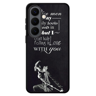 Elvis Quotes 2 Samsung Galaxy S26 Series Case