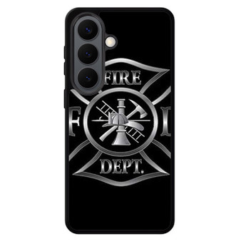 Firefighter silver crest Samsung Galaxy S26 Series Case