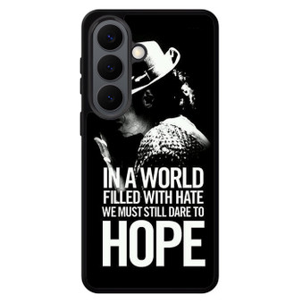 Michael Jackson Quotes Samsung Galaxy S26 Series Case
