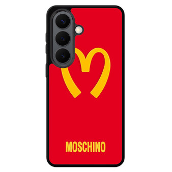 moschino logo Samsung Galaxy S26 Series Case
