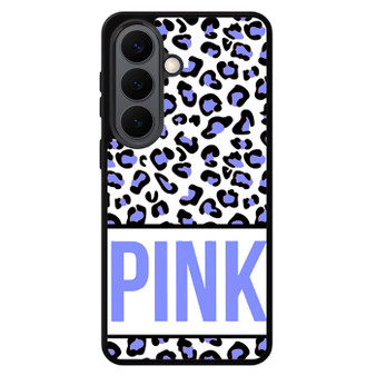 Pink Blue Leopard Samsung Galaxy S26 Series Case