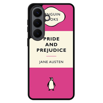 pride and prejudice penguin Book pink Samsung Galaxy S26 Series Case