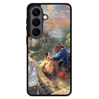 romantic beauty and the beast in their castle Samsung Galaxy S26 Series Case