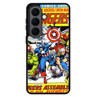 The Avengers Comic Marvel Samsung Galaxy S26 Series Case