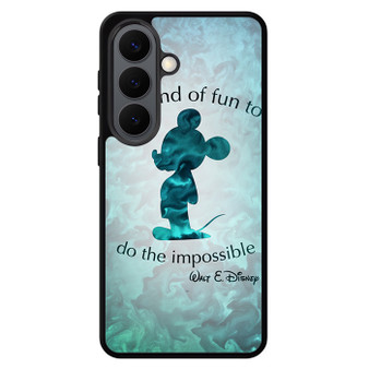 Walt Disney Art Quote Samsung Galaxy S26 Series Case